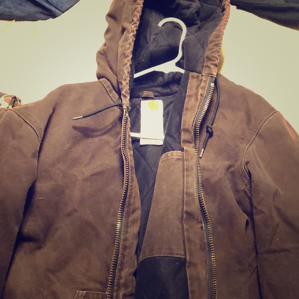 Carhartt jacket medium brown